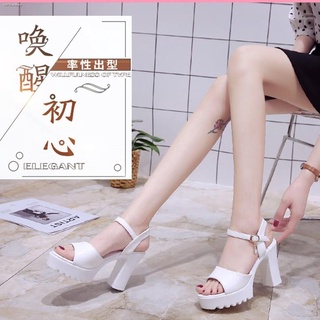 ✣Bestseller Korea Women Fashion Heels Thick Bottom Sandals