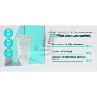 Espoir Water Splash Fresh Sun Cream SPF50 PA+++ 60ml (3)