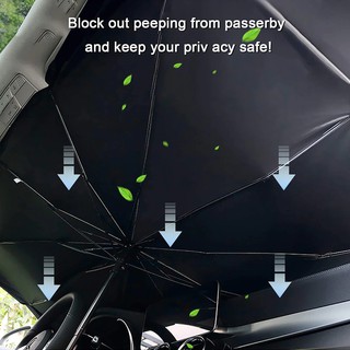 Foldable Car Windshield SunShade Umbrella Car UV Cover Heat Insulation Front Window Interior Sun (8)