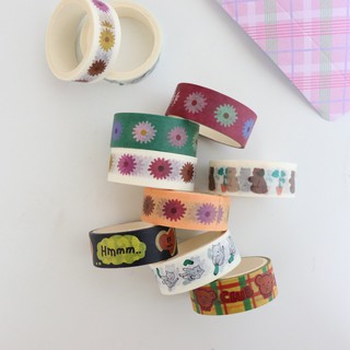 Masking Tape Floral Paper Tape / Decorative Sticker