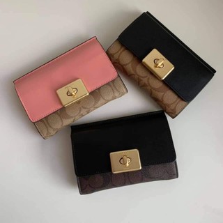 AUTHENTIC COACH CASSIDY SHORT WALLET (1)