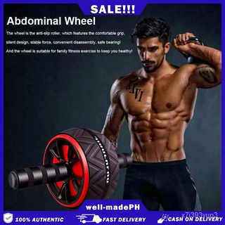 well-madeph QUALITY AB ROLLER FOR MEN AND WOMEN GYM FITNESS | HOME WORKOUT ABS EXERCISE WHEEL