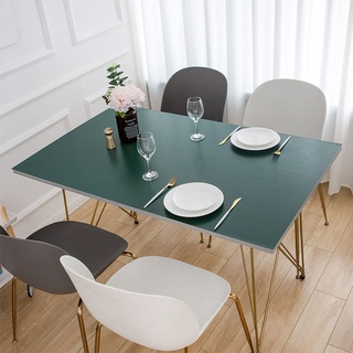 Plus Leather Table Cloth Waterproof Anti-Oil Table Mat Nordic Style