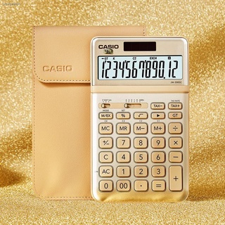 【COD】✱*-*42☃❈CASIO JW - 200 sc fashionable white-collar office desktop business calculator dual powe