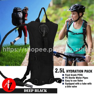 2.5 Liter Tactical Hydro Bag Hydration Pack Water Backpack With Bladder