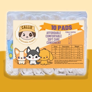 Pet Dog Female Diapers (10 pcs per pack)