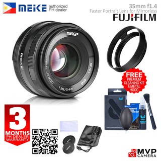 MEIKE 35mm f1.4 Manual Prime Bokeh Blur Lens for FUJIFILM FUJI-X Cameras MVP CAMERA