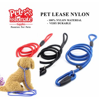 High Quality Pet Dog Leash Rope Nylon Adjustable Training Lead Dog Strap Rope Traction Dog