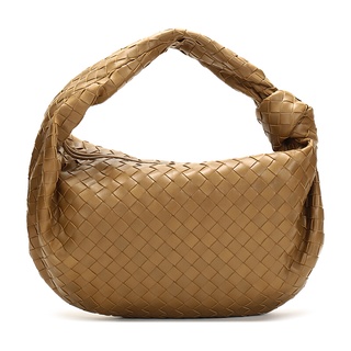 BOTTEGA VENETA Bao Die's House BV Women 'S Mustard Leather Woven Shoulder Bag Luxury Goods Gift Fema (1)