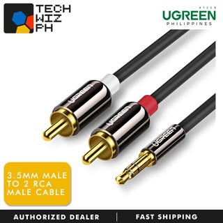 UGREEN 3.5mm Male to 2 RCA Male cable