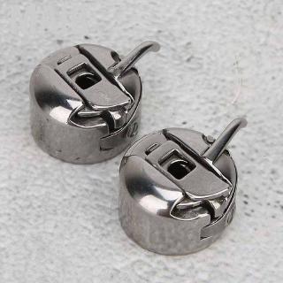 [Ready Stock] 2-piece sewing machine bobbin case stainless steel Sewing accessories for Singer (4)