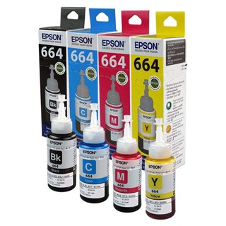 Epson T664 genuine inks