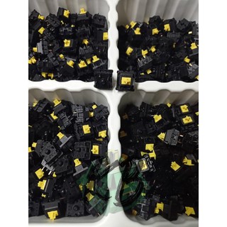 New products✒❀♤10 PCS Gateron Yellow KS3 switches 5 Pin (Stock/Lubed/Lubed+Film)