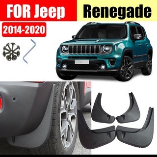 Mud flaps For jeep Renegade 2014-2020 Mudguards Fender Mud flap Splash Guard Fender Mudguard Accesso