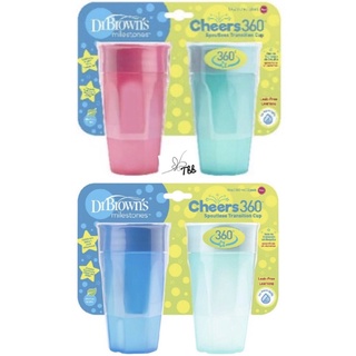 Dr. Brown's Cheers 360 Spoutless Training Cup, 9m+, 10 Ounce