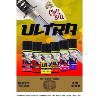 Chill Bill v1 ULTRA 120ml 3mg Vape Juice E Liquid Vaping Legit Low Nic High VG