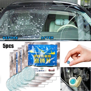 5 Pcs (1PCS = 4L Water) Cleaning Compact Pills Effervescent Tablets Glass Water Multifunctional Cleaner
