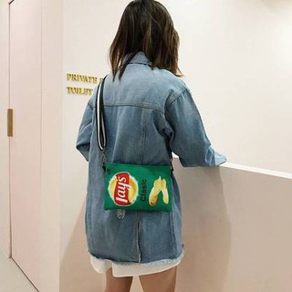 briefcase ☆Creative bag personality handbags new 2019 Korean tide shoulder Messenger bag female wild