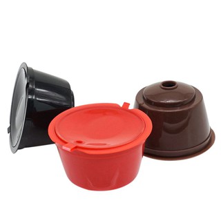 3 Pack Dolce Gusto Refillable Coffee Capsules Reusable Coffee Pods Filters Compatible with Nescafe Dolce Gusto Brewers