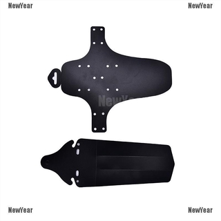 <New Year> 2Pcs Bike Bicycle Front Rear Mudguard Fenders Road Cycling Mountain MTB
