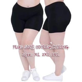 Plus Size Cycling/Boyleg Shorts XL-3XL For Women Shorts