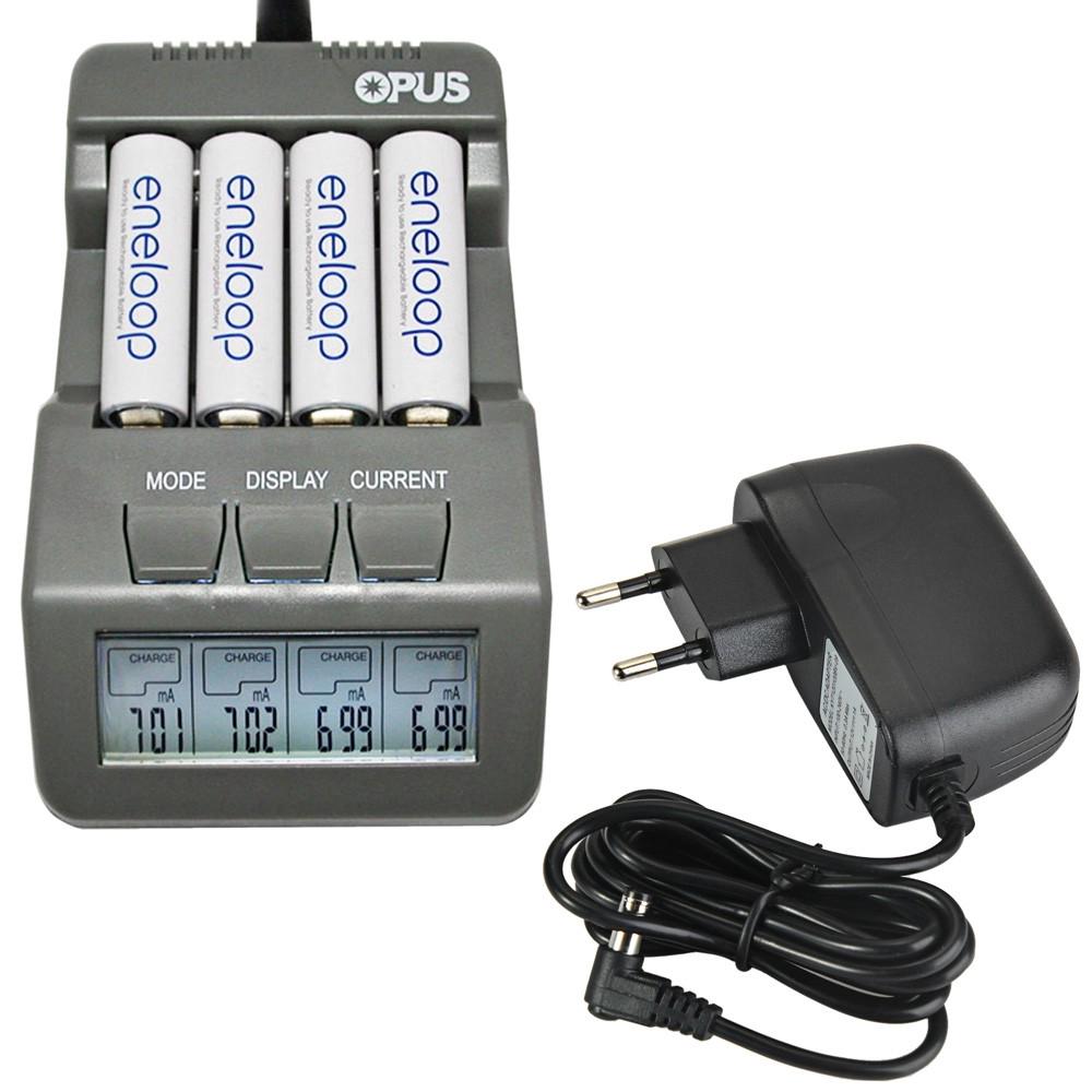 BT-C700 4 Slots LCD Light Intelligent AA AAA Battery Charger