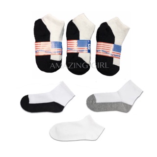 12paris Kids school cotton socks/6yrs-15yrs