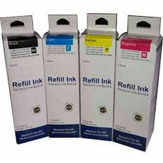 Premium Refill dye Ink epson printer 7Oml L series /Refill ink 70ML