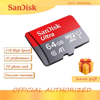 Hot Sell Original SanDisk Ultra Memory Card 32GB 64GB SDXC UHS-I microsd Class10 80M/s micro SD Card 128GB 256GB TF Card carto de memoria In Stock (1)