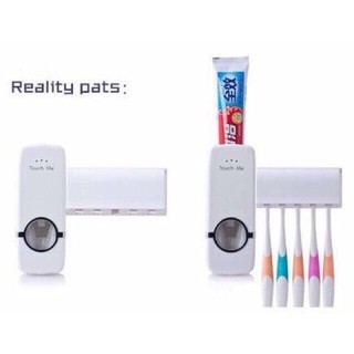 Toothpaste Dispenser TouchMe color white