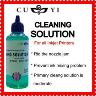 CUYI CLEANING SOLUTION FOR INKJET PRINTERS 100ML