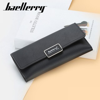 Baellerry ＃N0117 Korean Simple Long Ladies Wallet