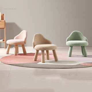 Fabric Home Furniture Living Room Children's Chairs Kids Nursery Kindergarten Backrest Chair for Sma