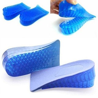 💎♥ Unisex Lift Height Increase Double Layers Shoe Insoles Heel Insert Pad