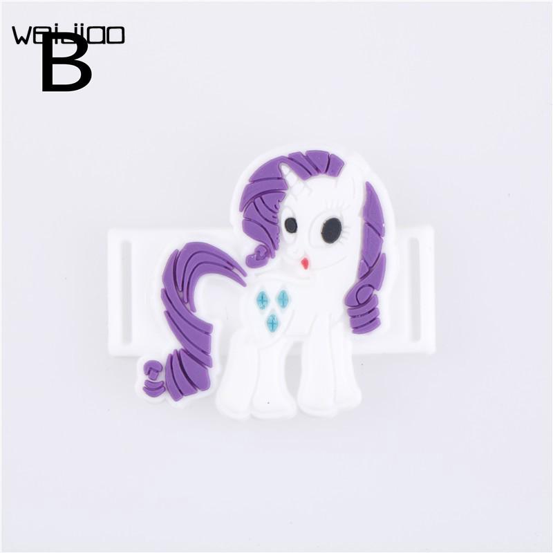 My Little Pony Shoes Sneakers Buckle Accessories Gift Toys (3)