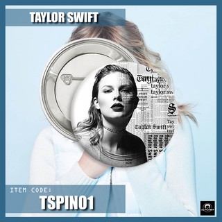 Taylor Swift Button Pin