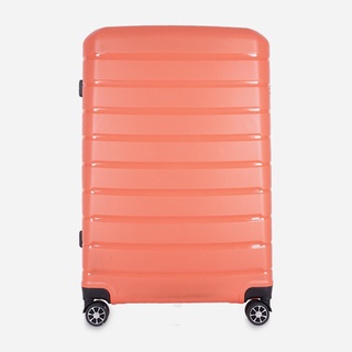 Travel Basic Daphne Large Hard Luggage in Coral