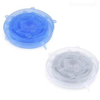 HO Silicone Stretch Lids Reusable Airtight Food Wrap Covers Eco-Friendly Durable