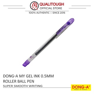 Dong-A My-Gel pen 0.5 (green / violet / black / blue / red) (4)