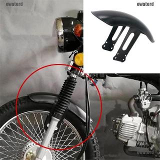 [YEN2] Universal Motorcycle Rear Wheel Cover Fender Splash Guard Mudguard+Bracket Black MO (3)