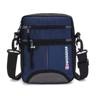 nylon backpackBackpacksback bag✵Swissgear Leisure Crossbody Bag Men's One-shoulder Message Unisex Sl