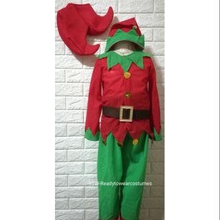 Santa Christmas Elf (Unisex/ Kids Size)