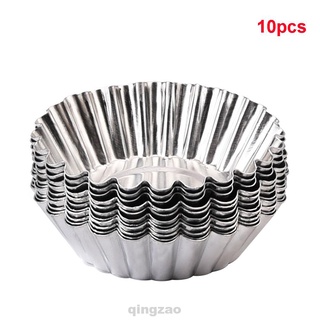 10pcs Double-sided Thickening Baking Tool Pudding Tart Cupcake Mould