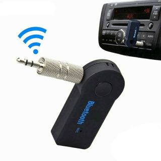 Wireless bluetooth Car kit AUX Audio music receiver adapter