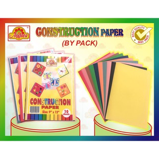 Construction Paper 10pcs assorted per pack