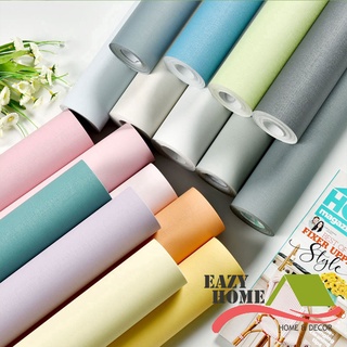 EHOME Solid Color Luxury Style Wall Paper 10 Meters Self Adhesive Quality Wallpaper