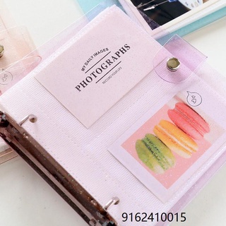 3-inch / 5-inch Photo Album with PVC Inner Sheets Pockets for Instax Mini 11/9/8/7s/25/50/70/90
