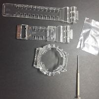 Transparent straps and bezel for gshock ga100 ga110 gd100 gd110 ga120 (3)