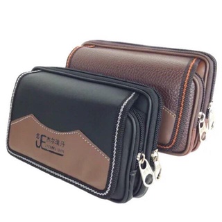 Crossbody & Shoulder Bags﹍GS men fashion cellphone zipper wallet & wallet for belt