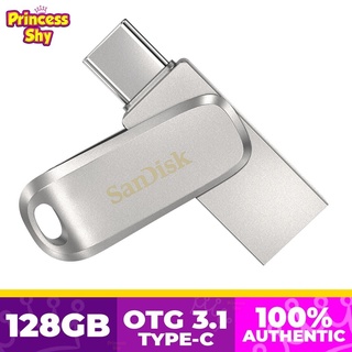 SanDisk 128GB Ultra Dual Drive Luxe USB 3.1 Flash Drive OTG Type C SDDDC4-128G